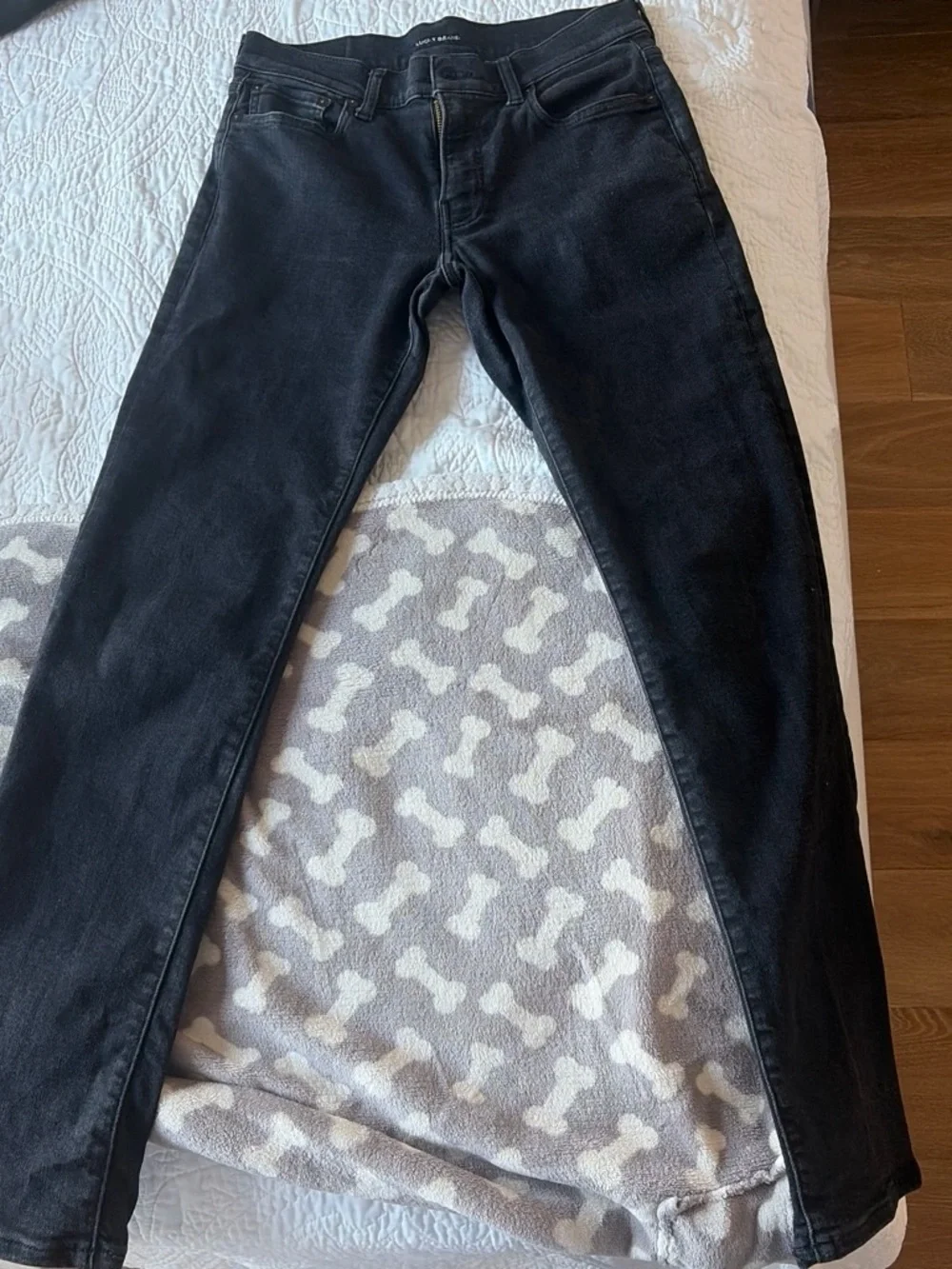 Lucky Brand Men's Slim Straight Jeans - Black